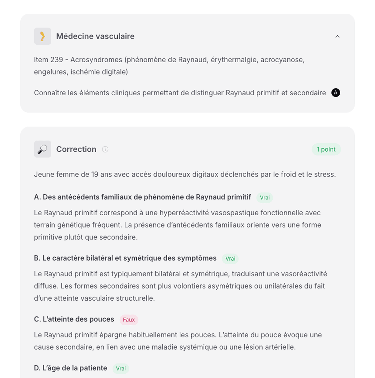 Correction détaillée
